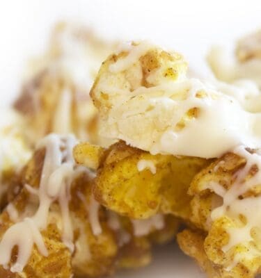 Cinnamon Roll Popcorn