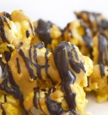 Peanut Butter Cup Popcorn